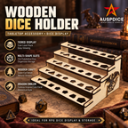 F594 Wooden Dice Holder