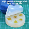 Dice Mold, DND Dice Mold Resin Silicone Dice Molds for Dungeons and Dragons Role Playing Game (Crystal D4)
