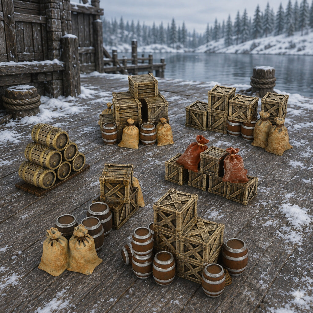 EF24 Cargo Pile