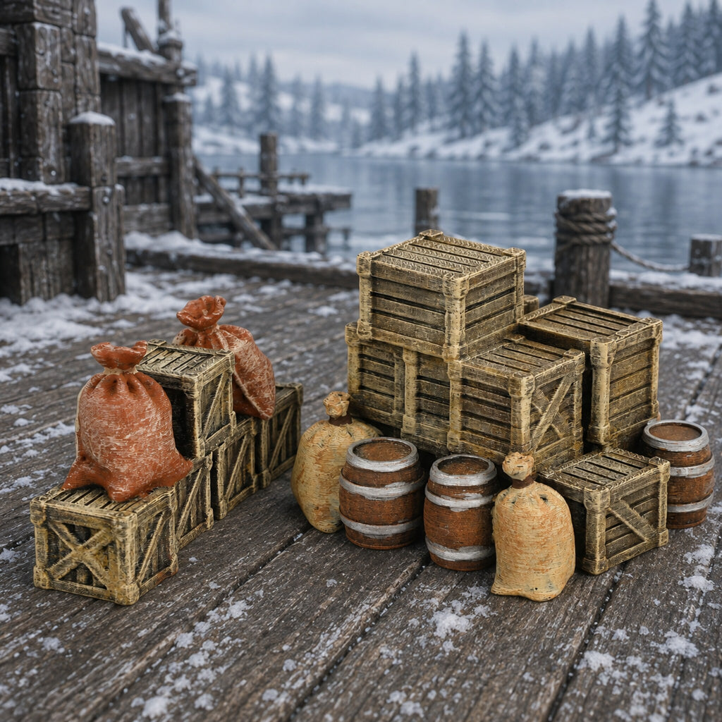 EF24 Cargo Pile