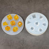 Dice Mold, DND Dice Mold Resin Silicone Dice Molds for Dungeons and Dragons Role Playing Game (Crystal D4)