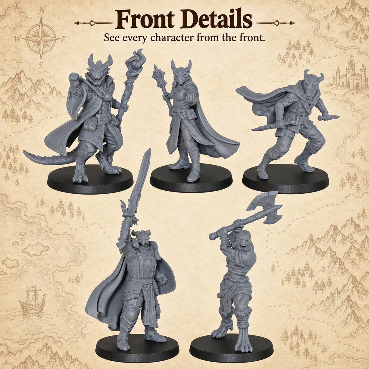 AS1008 Dragonborn Adventurer