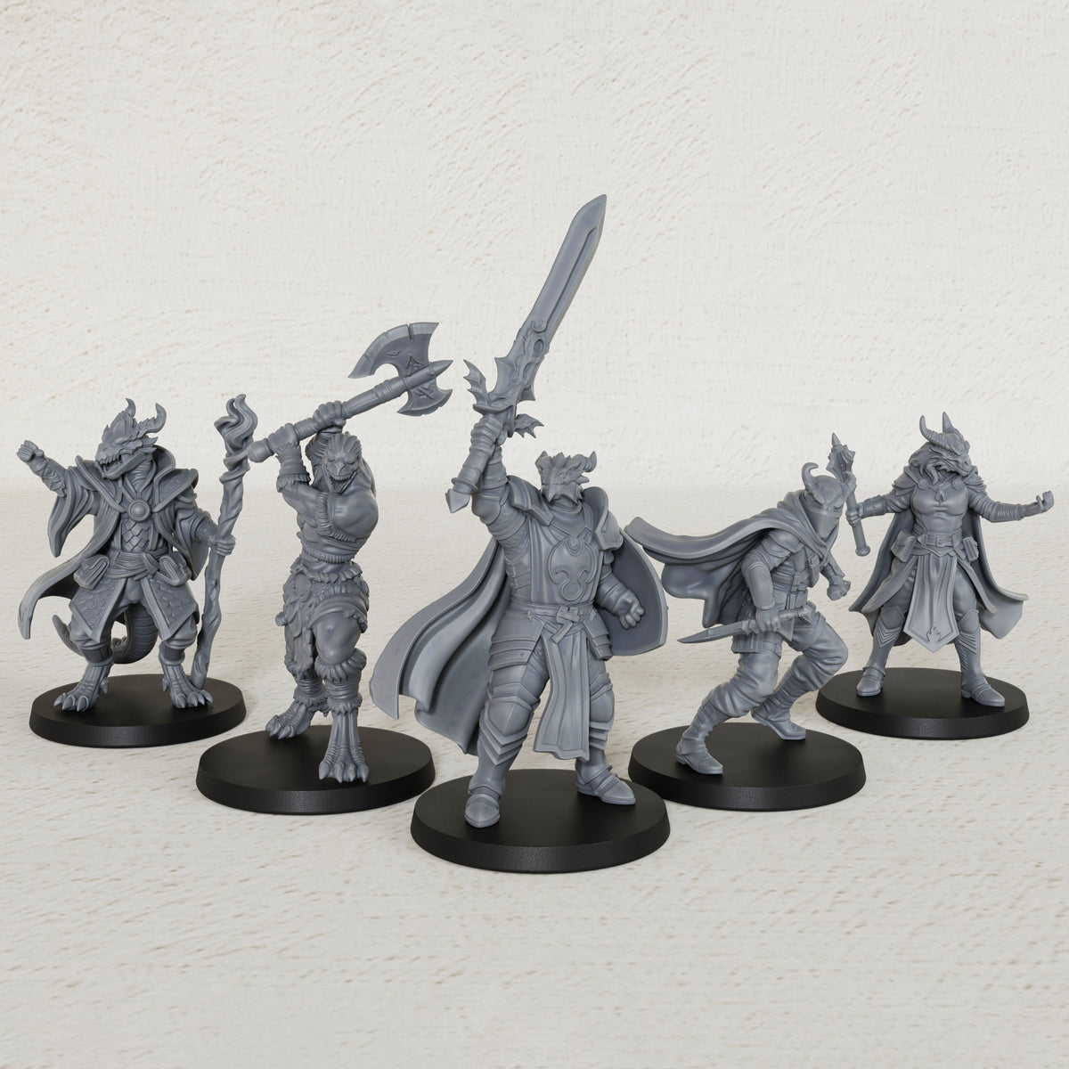 AS1008 Dragonborn Adventurer