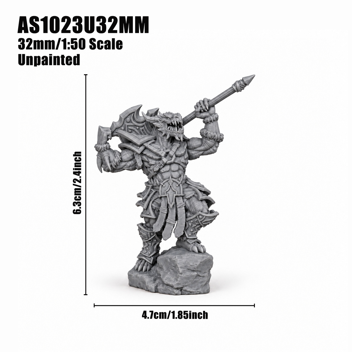 AS1023 Dragonborn Barbarian