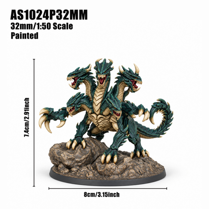 AS1024 Ancient Behemoth Fantasy Tabletop Mini, Painted & Unpainted, Wargame Figure, Collectible & Hobby Gift