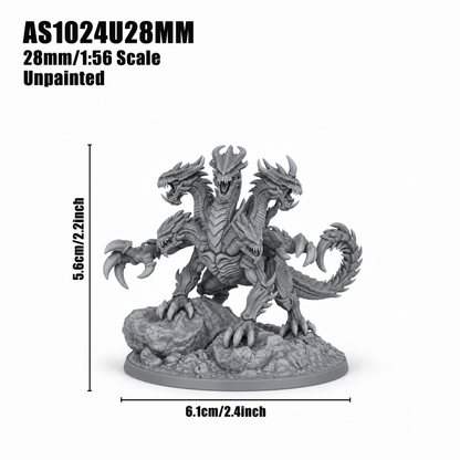 AS1024 Ancient Behemoth Fantasy Tabletop Mini, Painted & Unpainted, Wargame Figure, Collectible & Hobby Gift