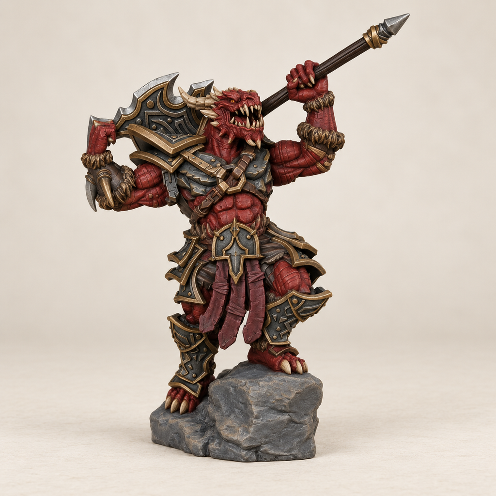 AS1023 Dragonborn Barbarian