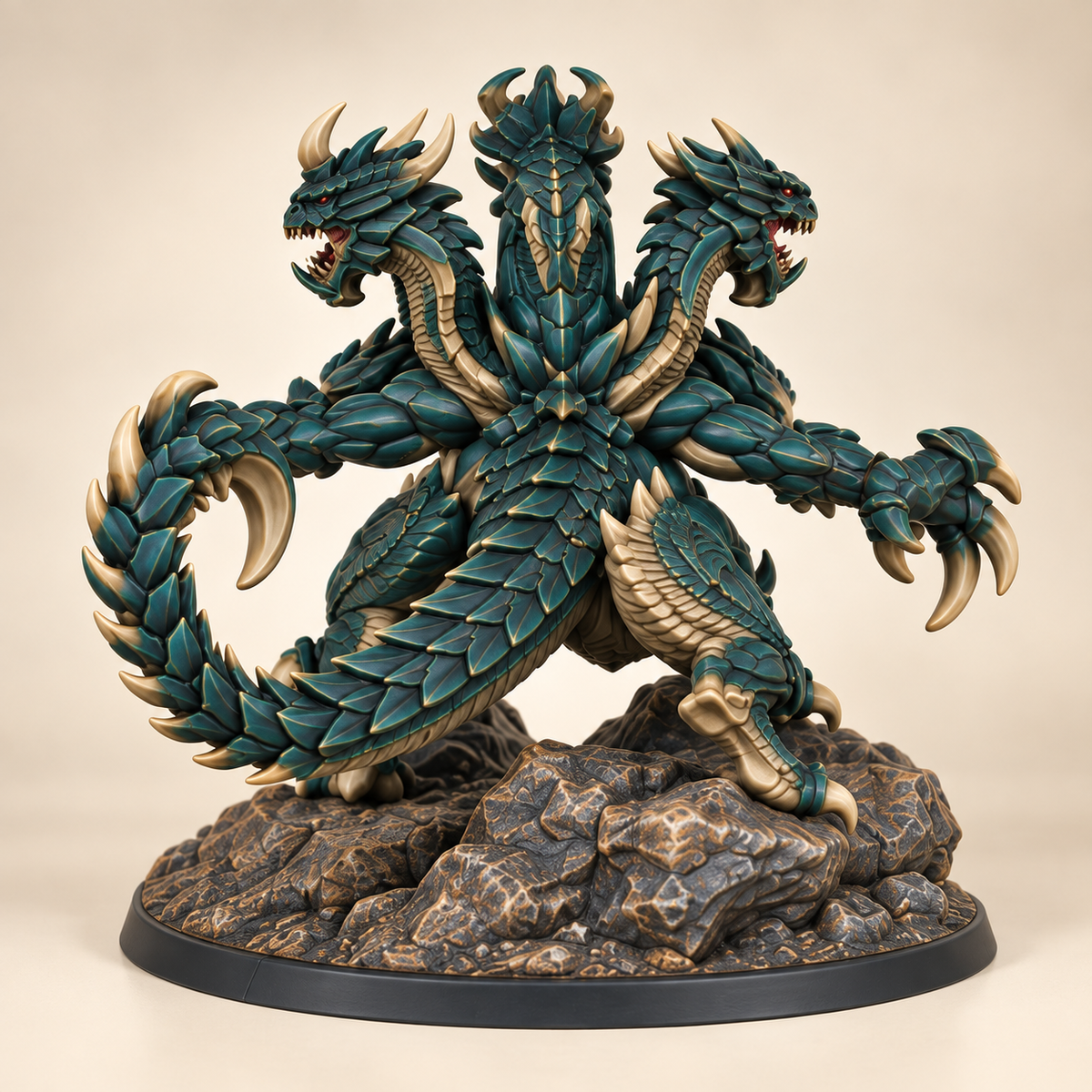 AS1024 Ancient Behemoth Fantasy Tabletop Mini, Painted & Unpainted, Wargame Figure, Collectible & Hobby Gift