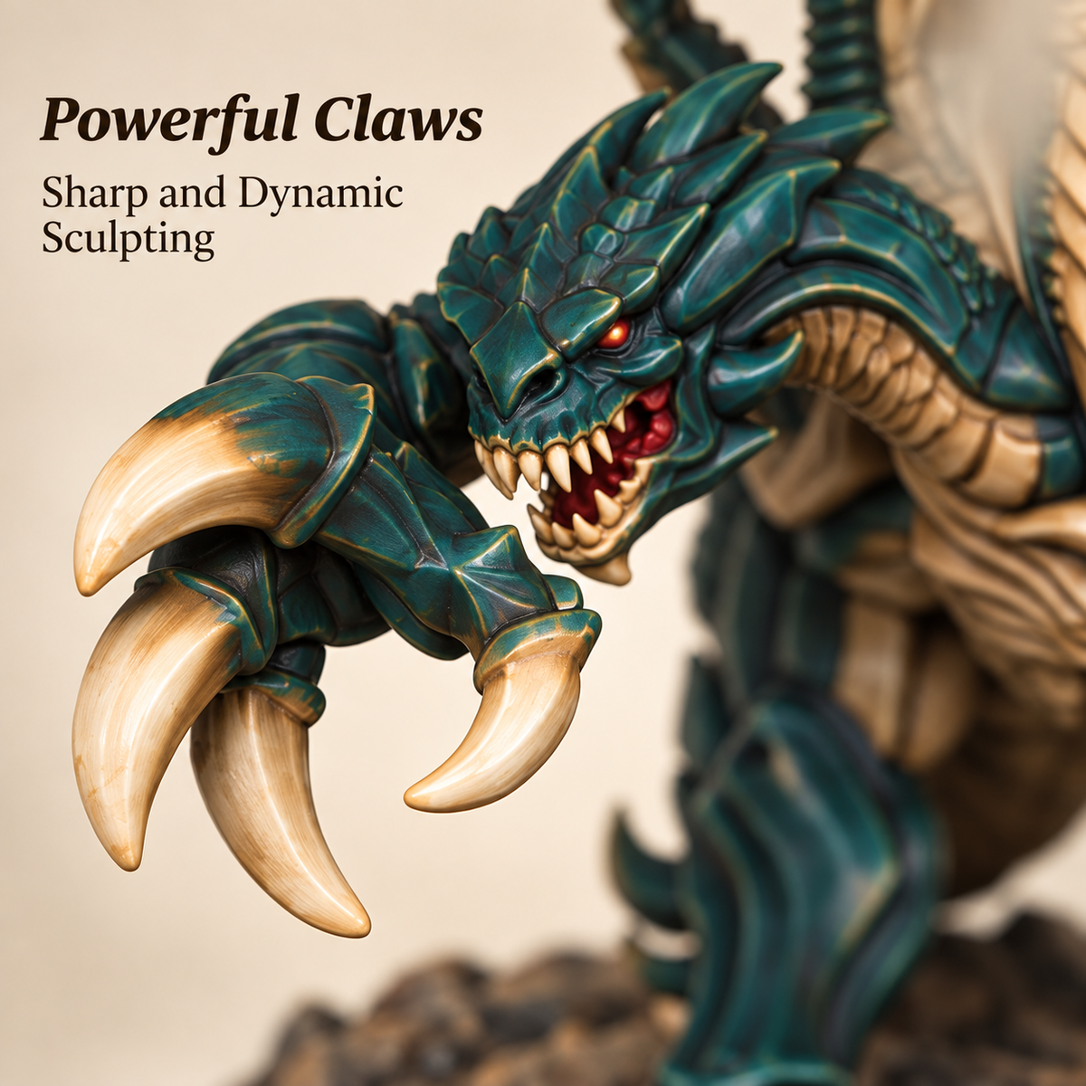 AS1024 Ancient Behemoth Fantasy Tabletop Mini, Painted & Unpainted, Wargame Figure, Collectible & Hobby Gift
