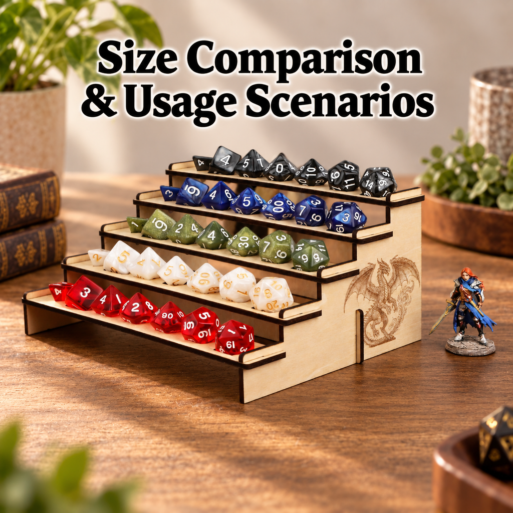 F594 Wooden Dice Holder