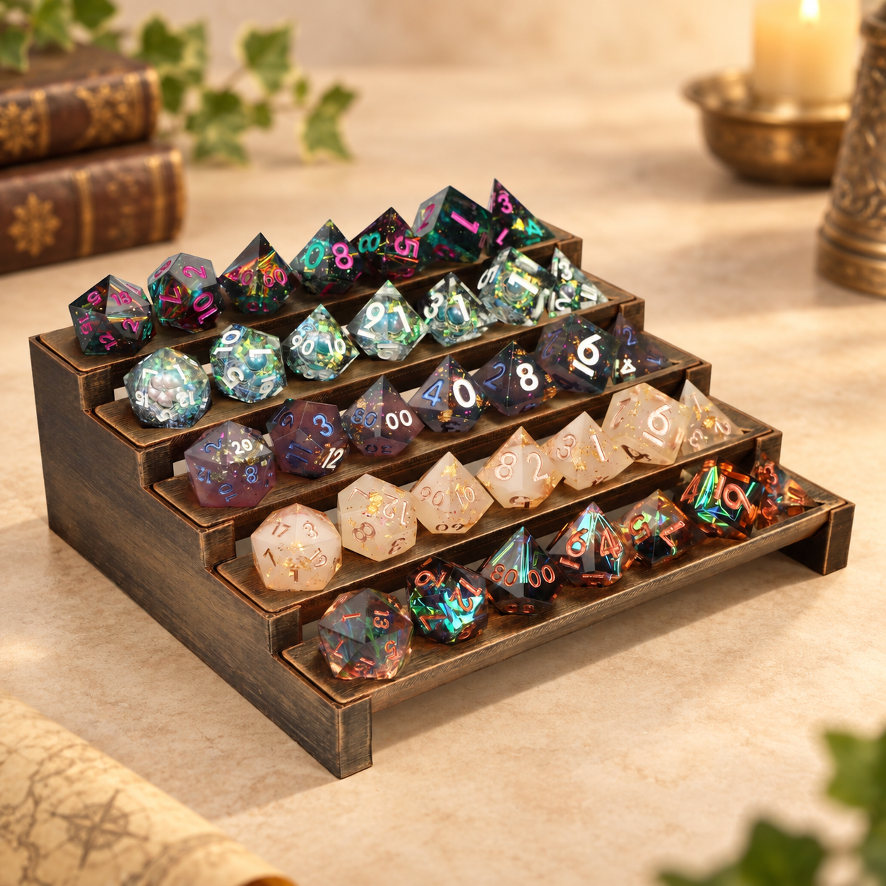 F18 Five Tier Dice Holder