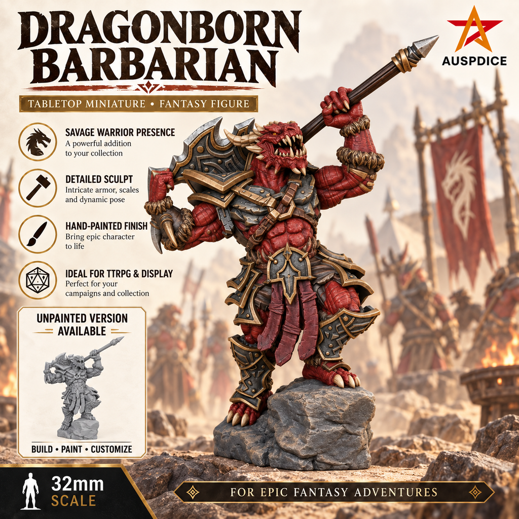 AS1023 Dragonborn Barbarian