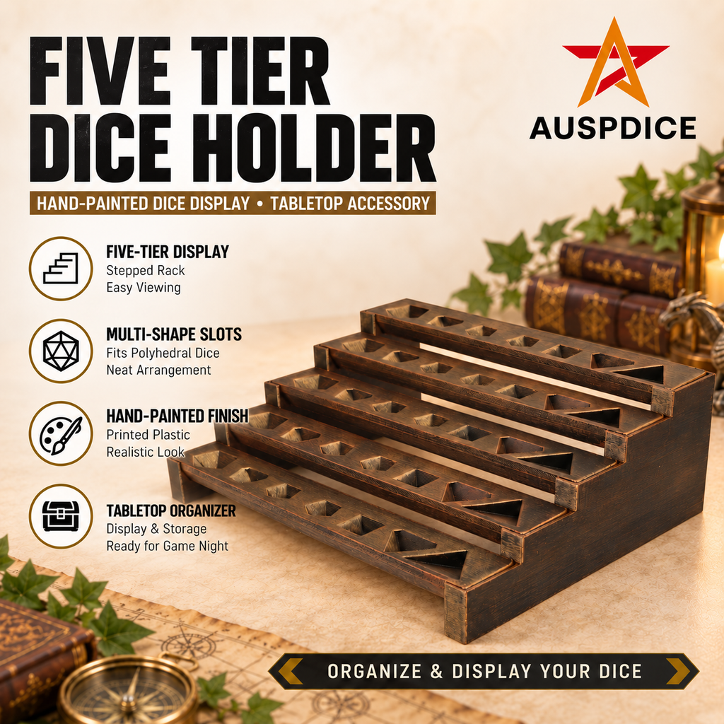 F18 Five Tier Dice Holder
