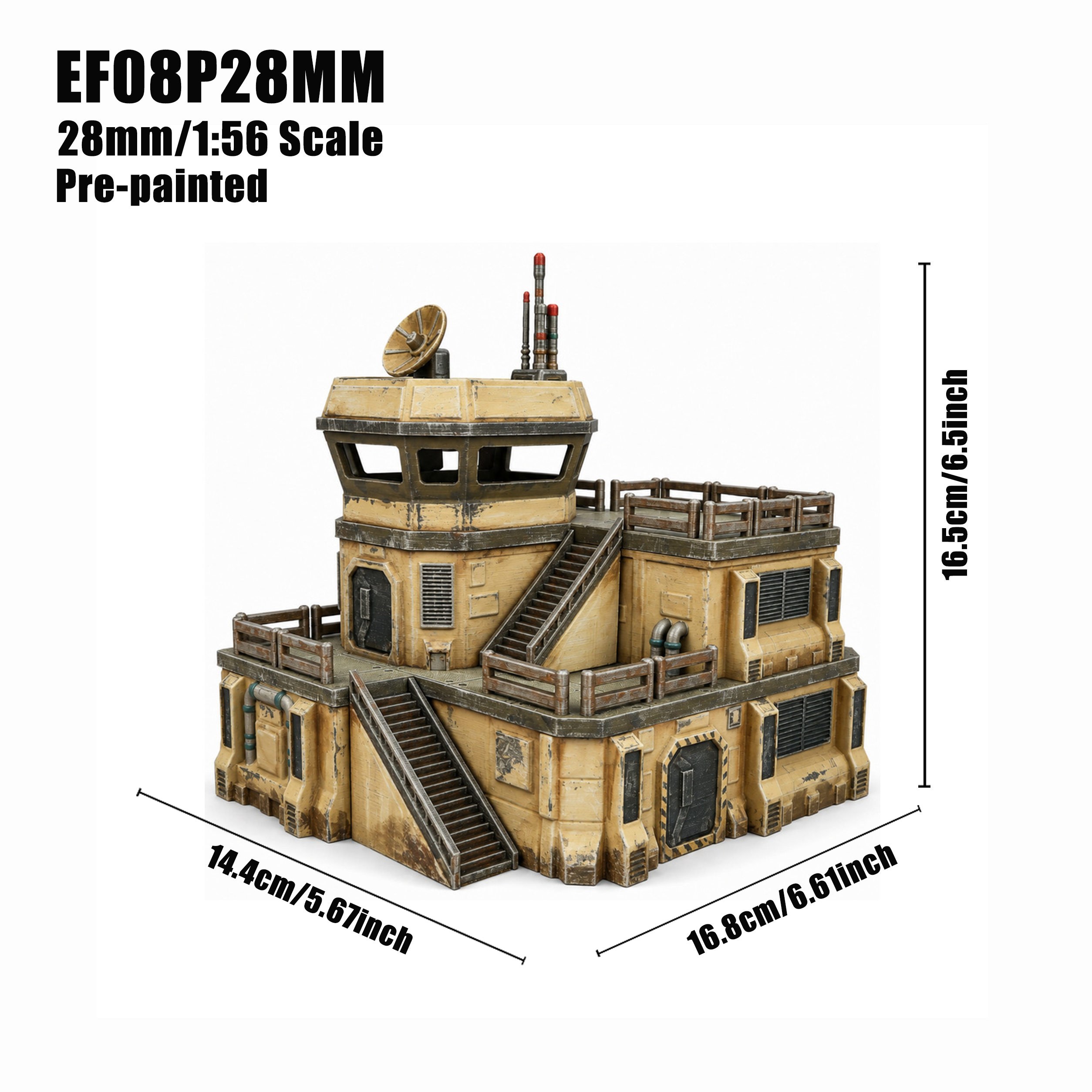 EF08/EF08P Sci-Fi Command Tower