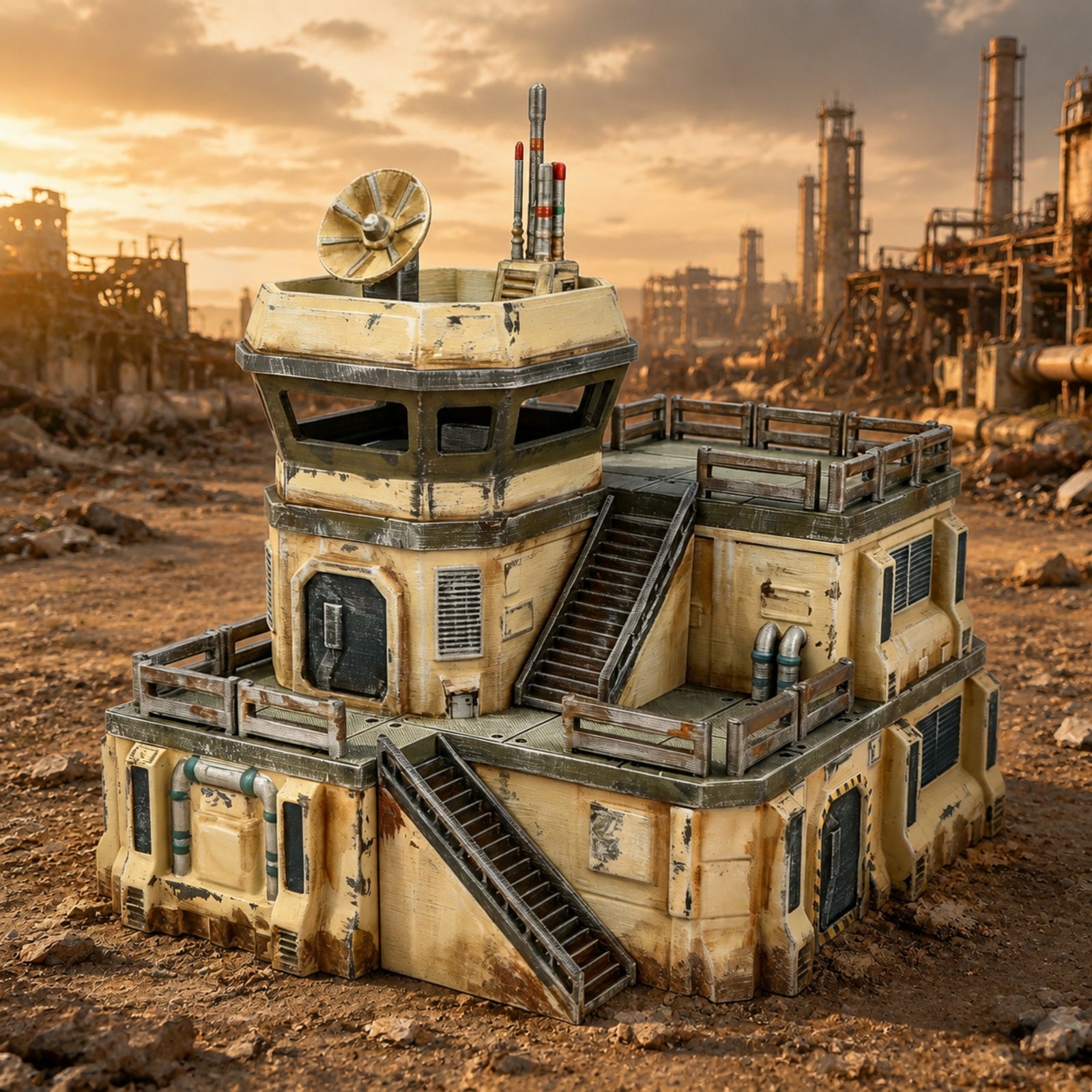 EF08/EF08P Sci-Fi Command Tower