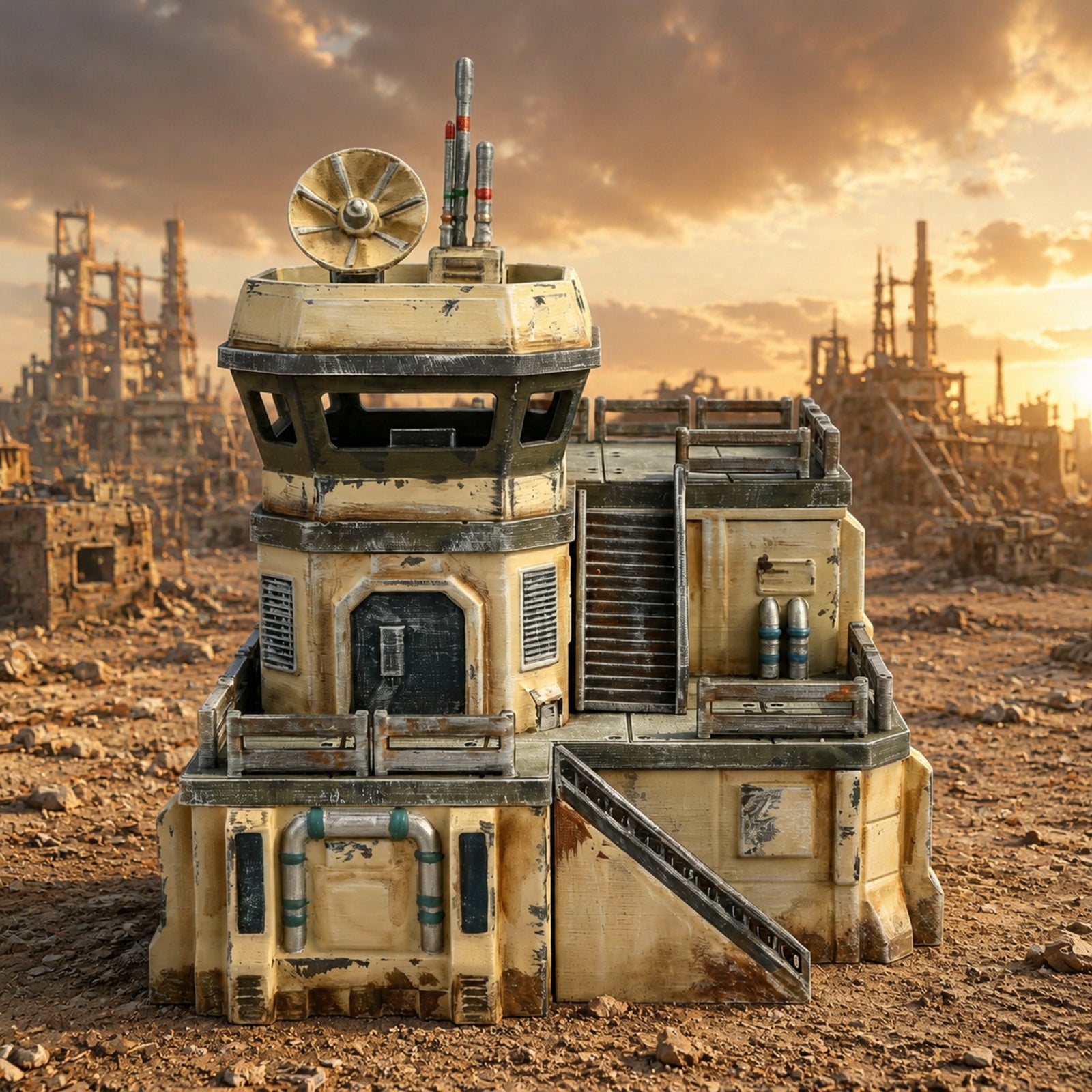 EF08/EF08P Sci-Fi Command Tower