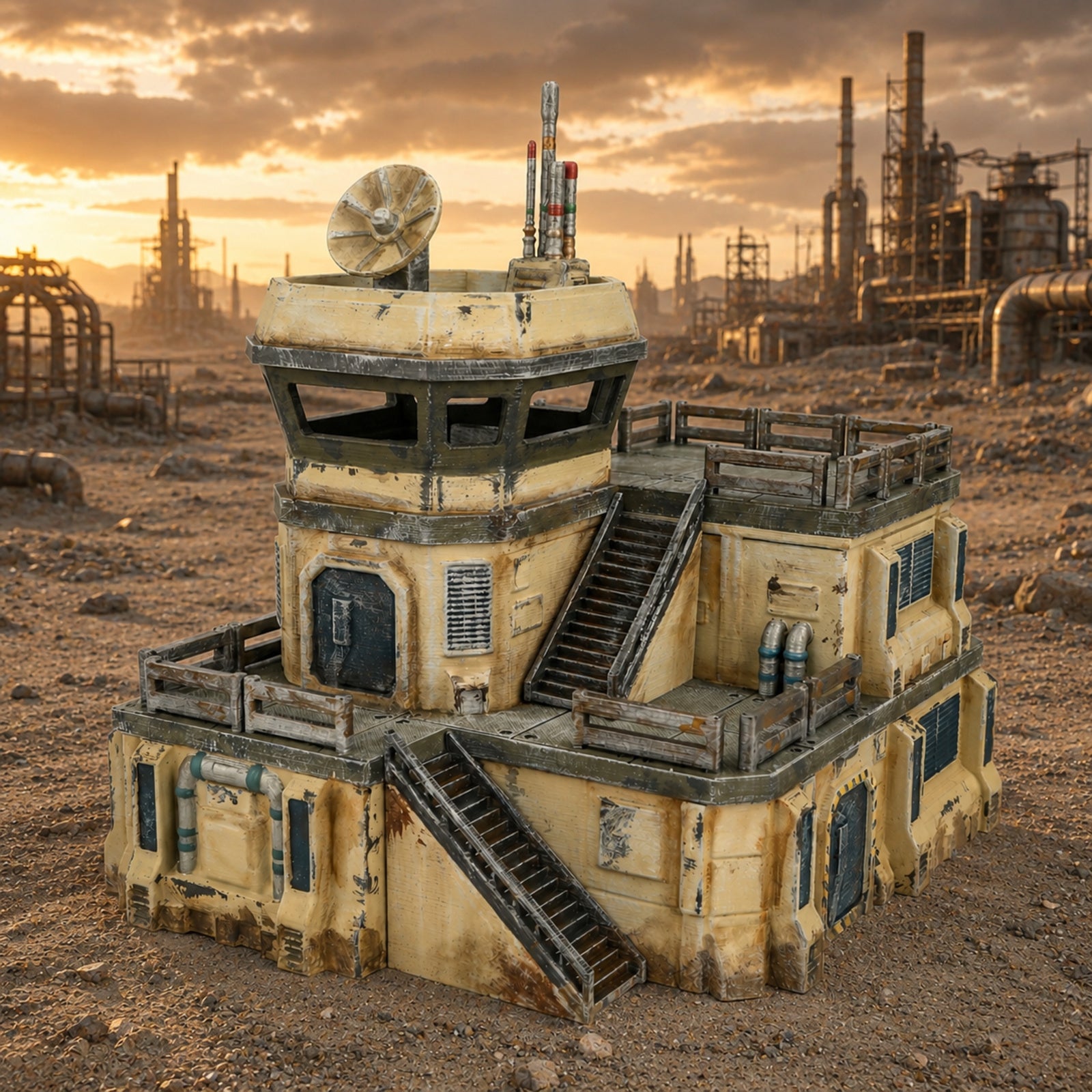EF08/EF08P Sci-Fi Command Tower