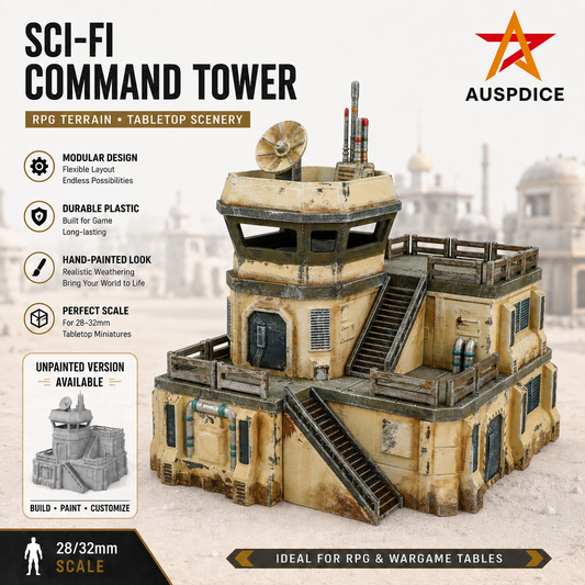 EF08/EF08P Sci-Fi Command Tower