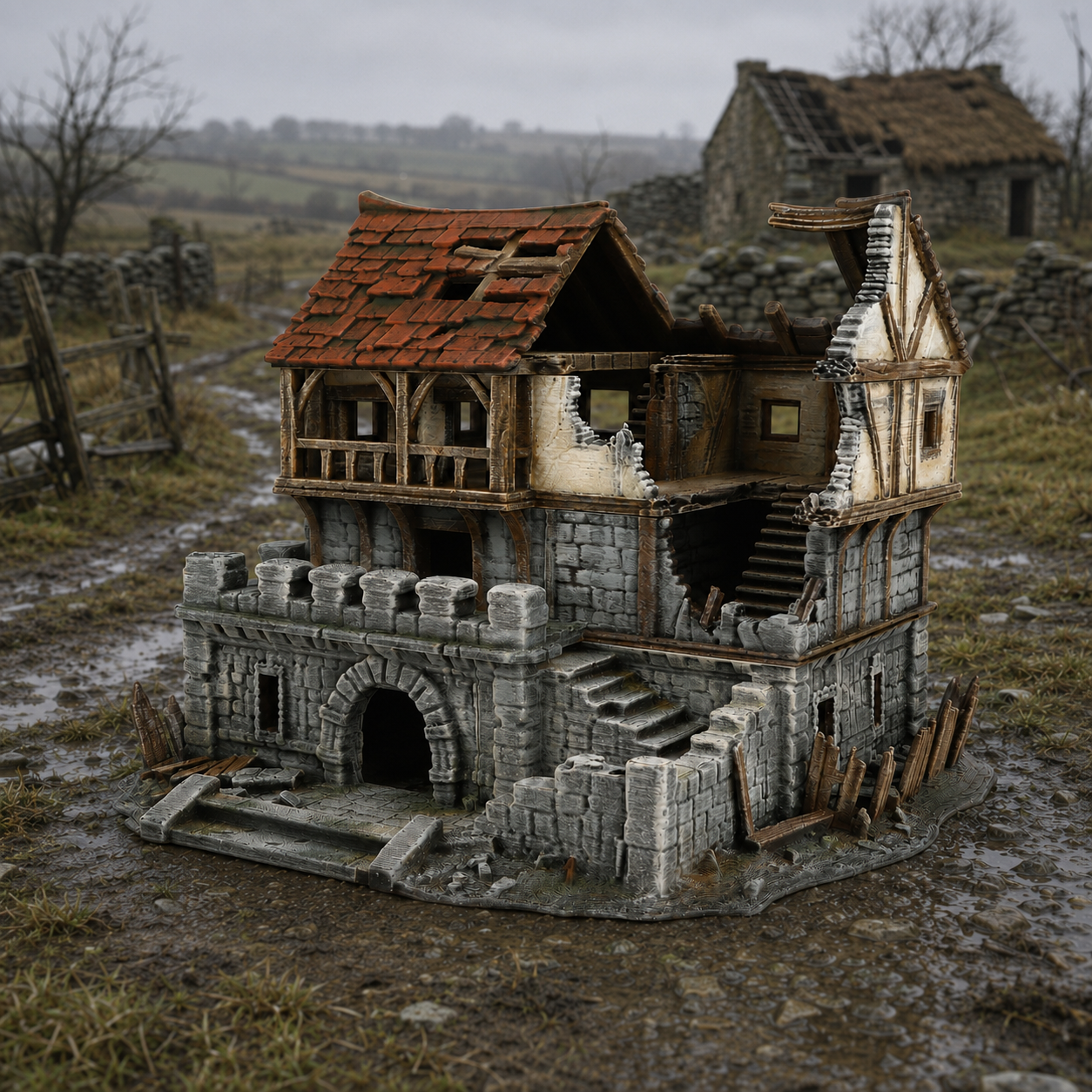EF09/EF09P Ruined Building