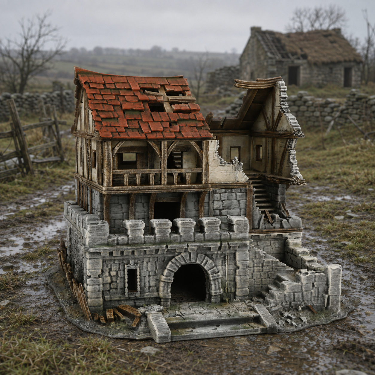EF09/EF09P Ruined Building