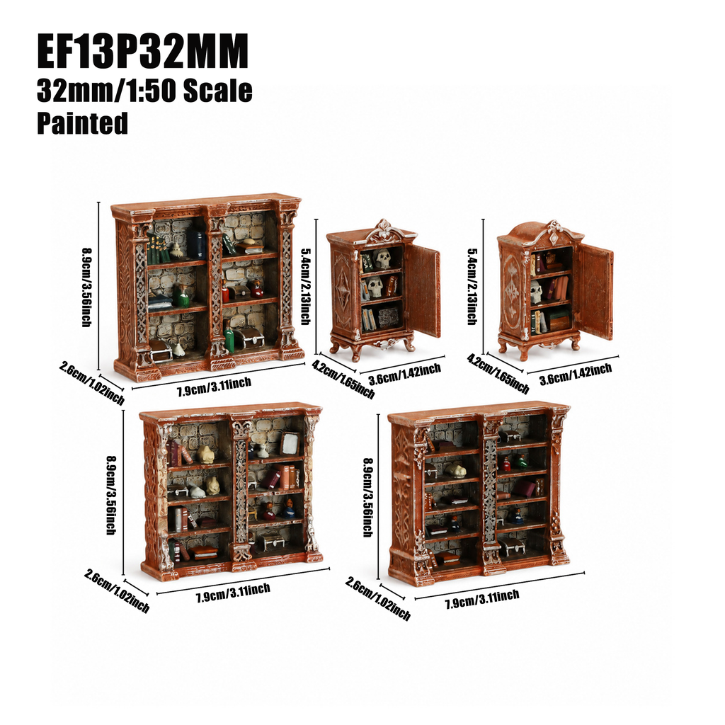 EF13/EF13P Library Bookcase
