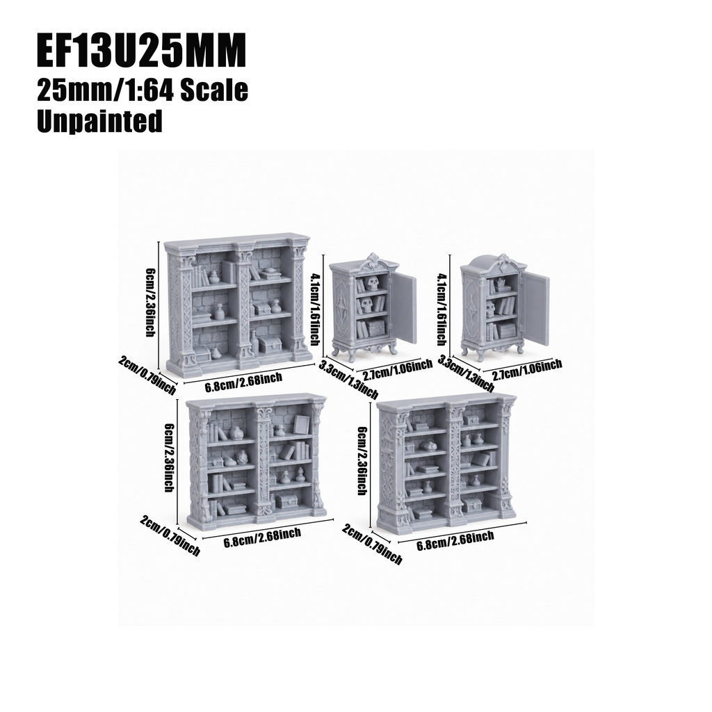 EF13/EF13P Library Bookcase