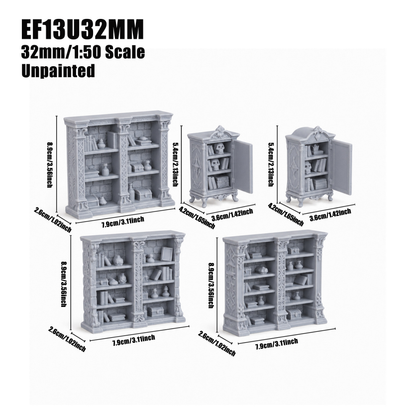 EF13/EF13P Library Bookcase
