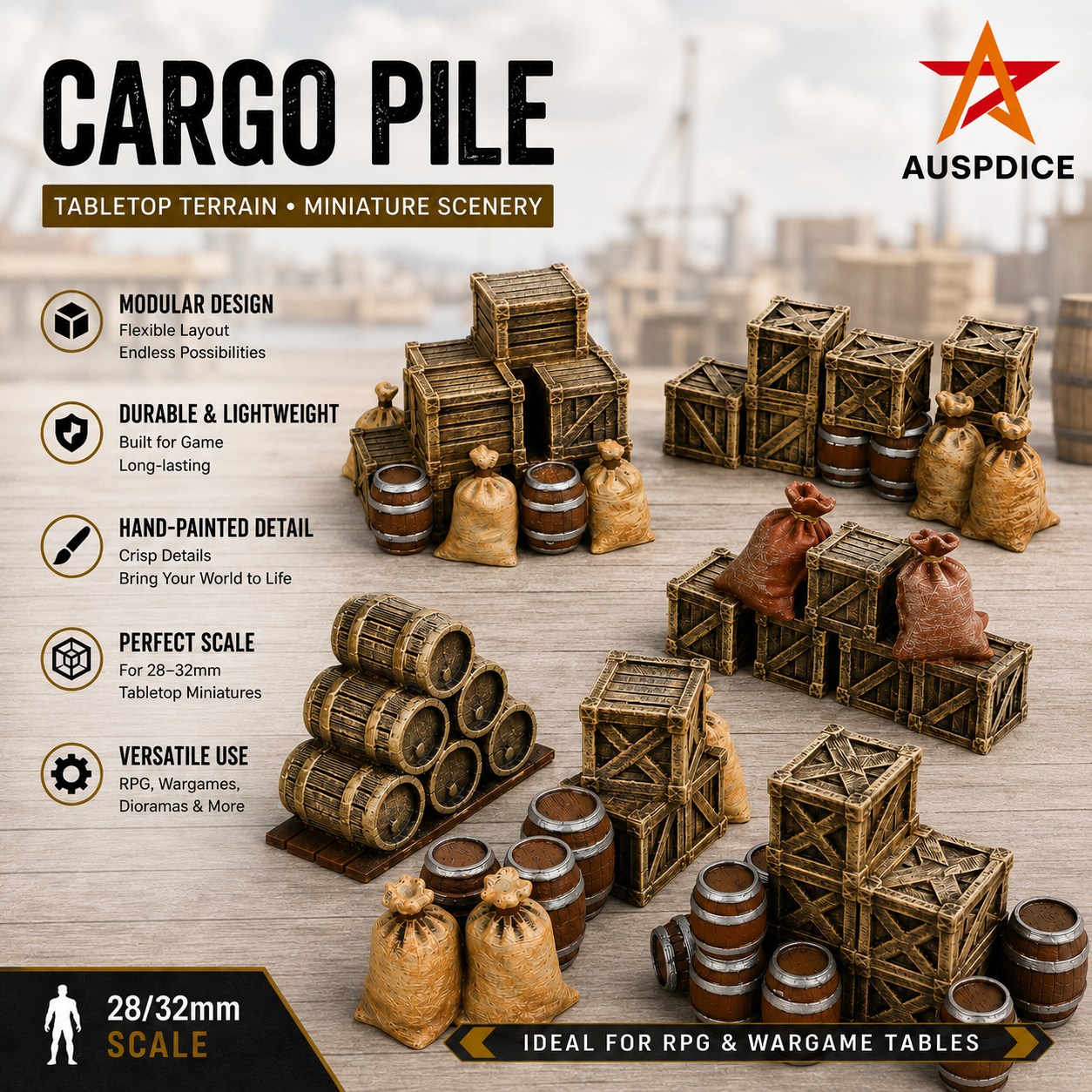 EF24 Cargo Pile