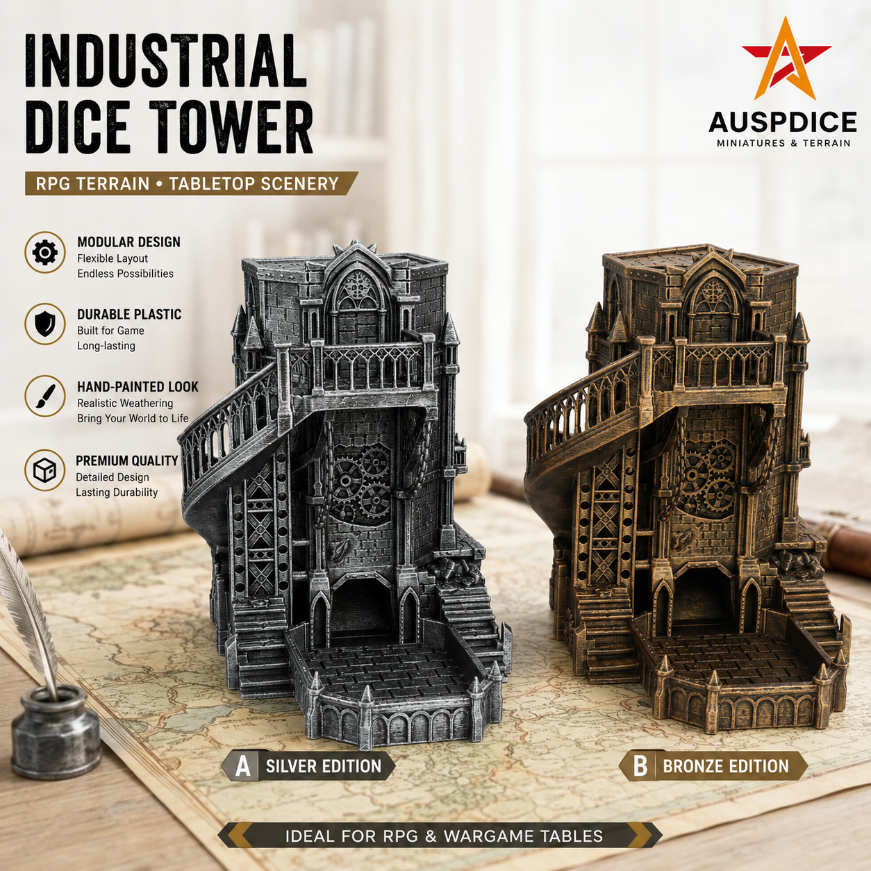 EF35 Industrial Dice Tower