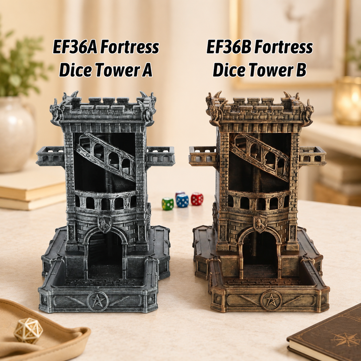 EF36 Fortress Dice Tower