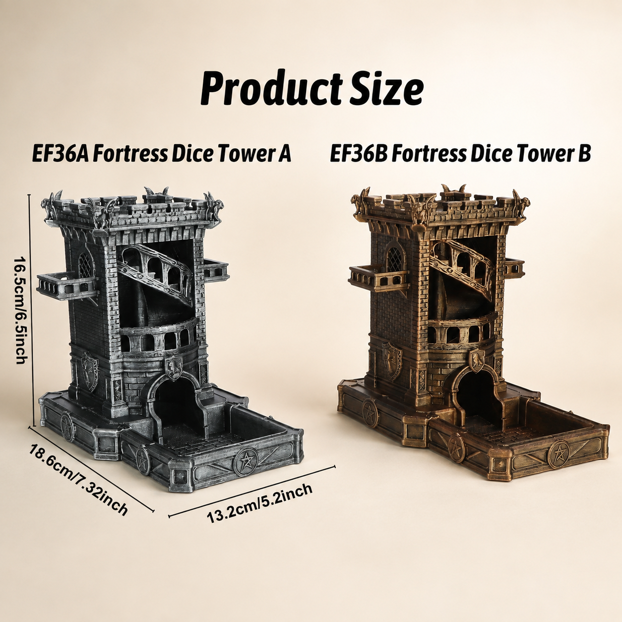 EF36 Fortress Dice Tower
