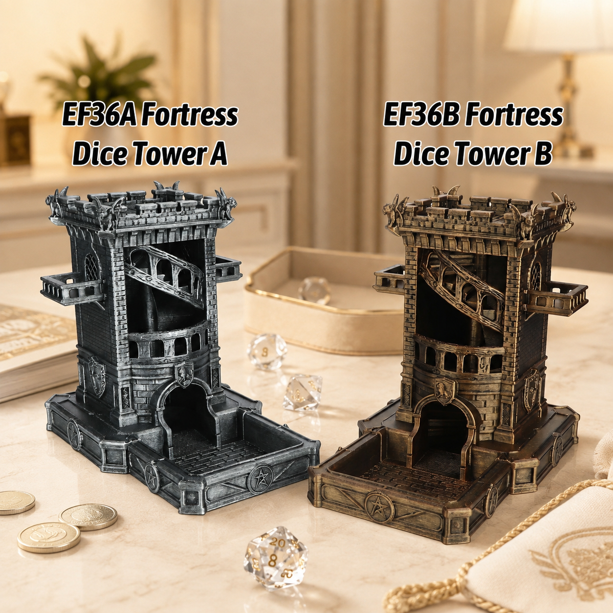 EF36 Fortress Dice Tower