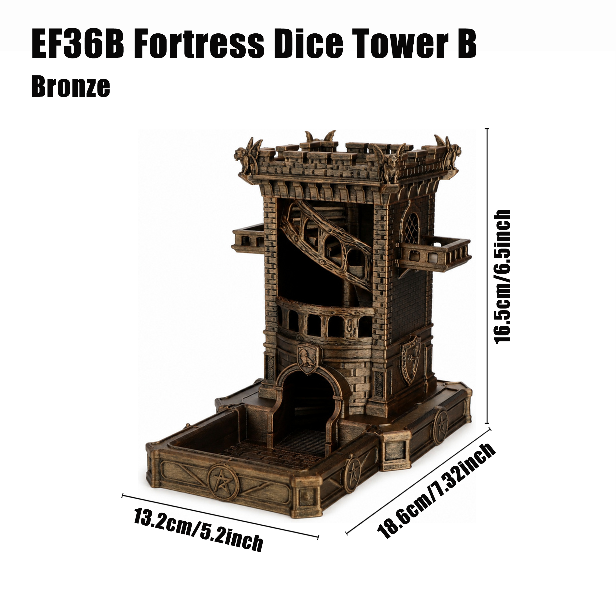 EF36 Fortress Dice Tower