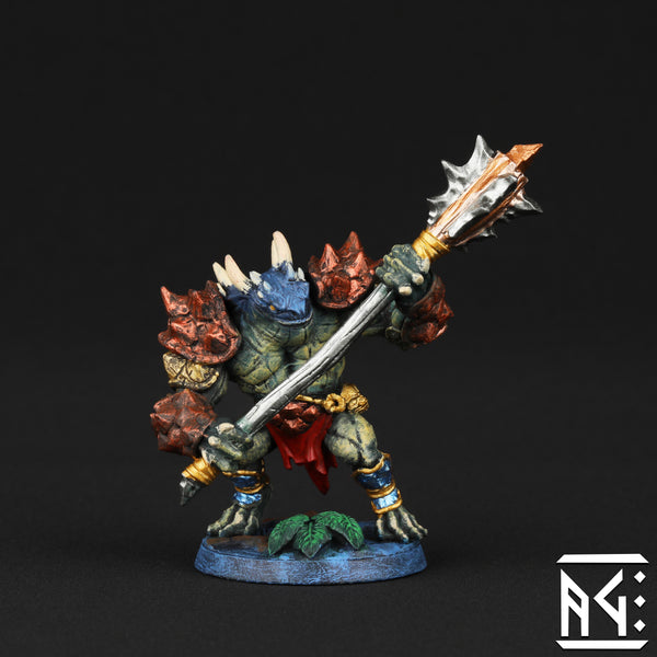 Hand Painted 32mm Fantasy Figure Miniatures- Bull Gurunda Miniature for RPG Board Game, Ideal for Tactical Tabletop RPG Game