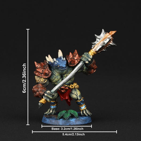 Hand Painted 32mm Fantasy Figure Miniatures- Bull Gurunda Miniature for RPG Board Game, Ideal for Tactical Tabletop RPG Game