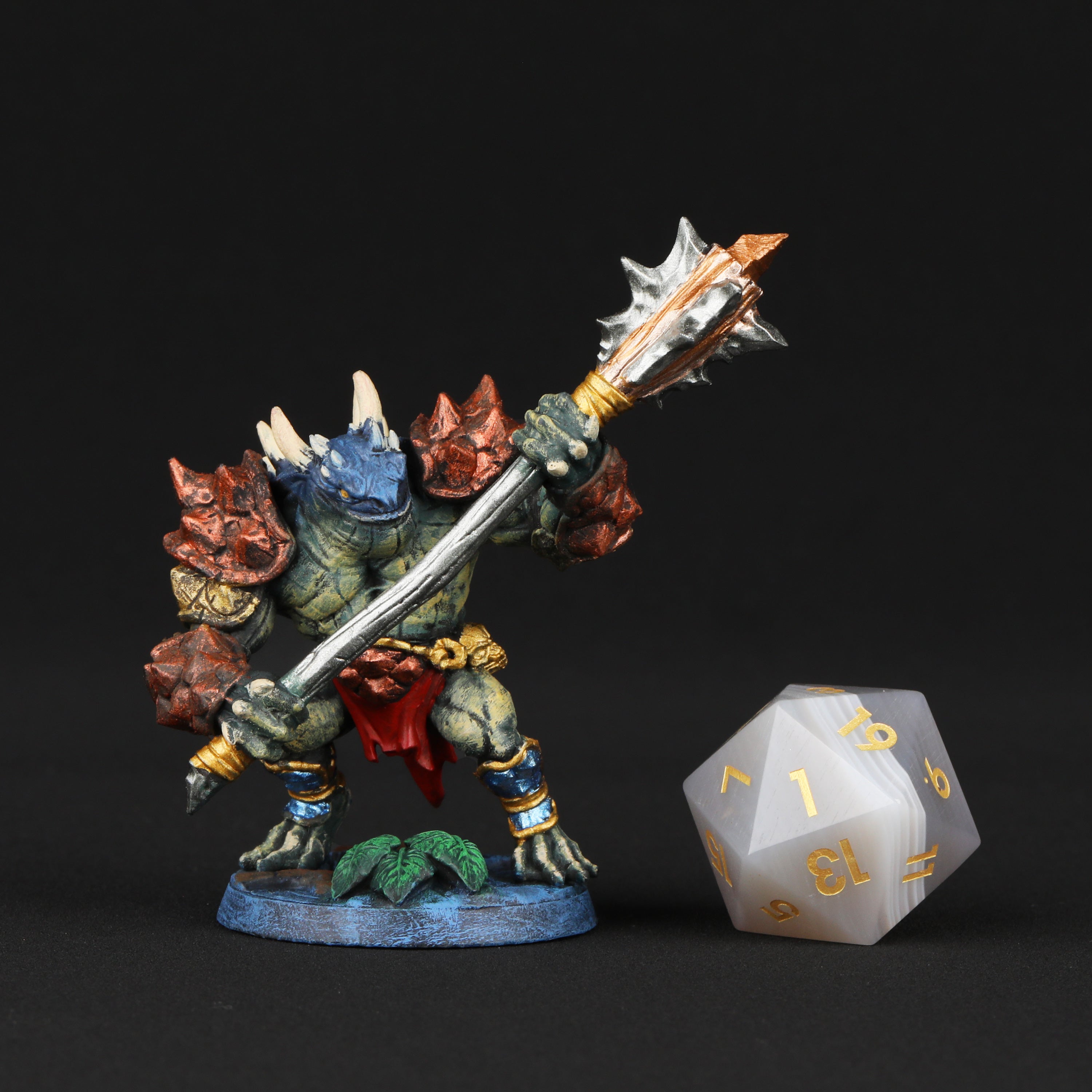 Hand Painted 32mm Fantasy Figure Miniatures- Bull Gurunda Miniature for RPG Board Game, Ideal for Tactical Tabletop RPG Game