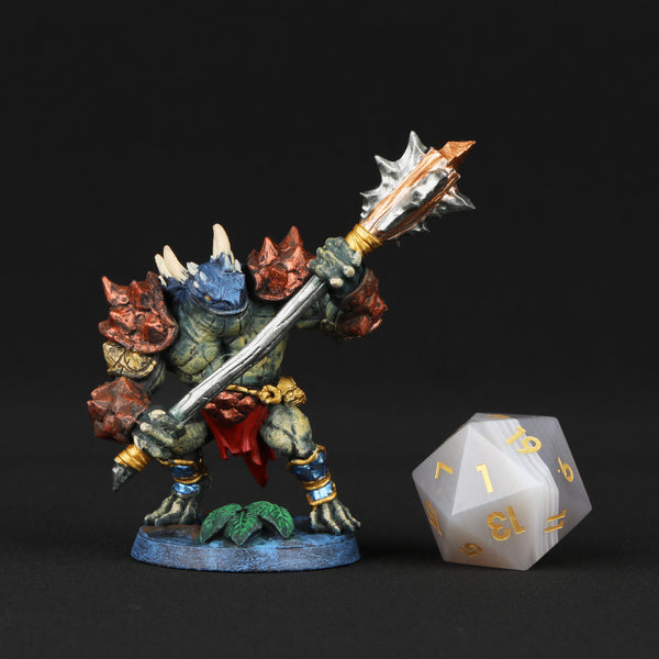 Hand Painted 32mm Fantasy Figure Miniatures- Bull Gurunda Miniature for RPG Board Game, Ideal for Tactical Tabletop RPG Game