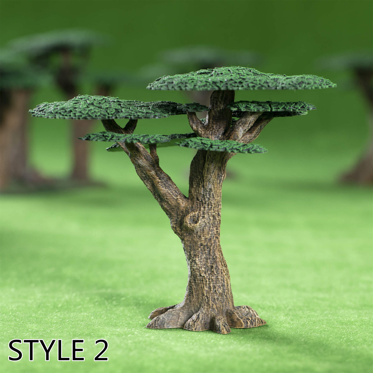 DND Terrain Trees Forest Set Scatter Scenery 3D Printed