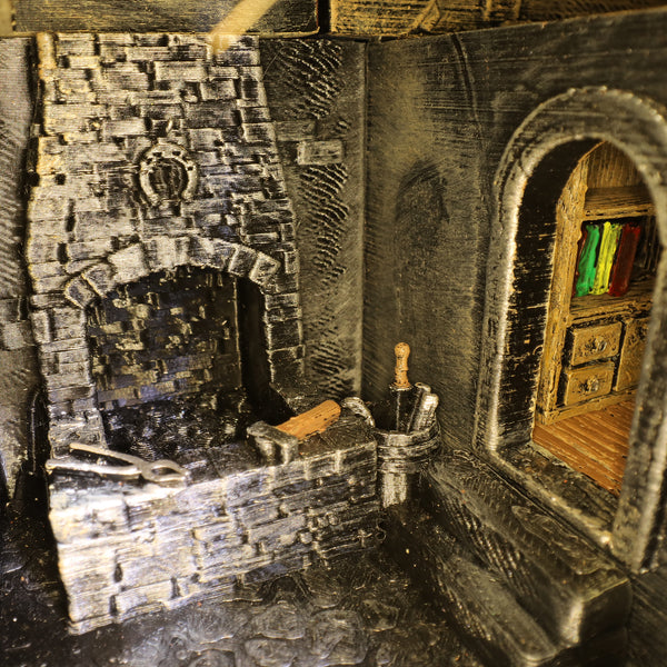 Blacksmith Tavern Miniature Terrain for Dungeons And Dragons, DND, Pathfinder, Tabletop Games, RPGs, Roll Playing Games Active
