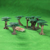 DND Terrain Trees Forest Set Scatter  Scenery 3D Printed