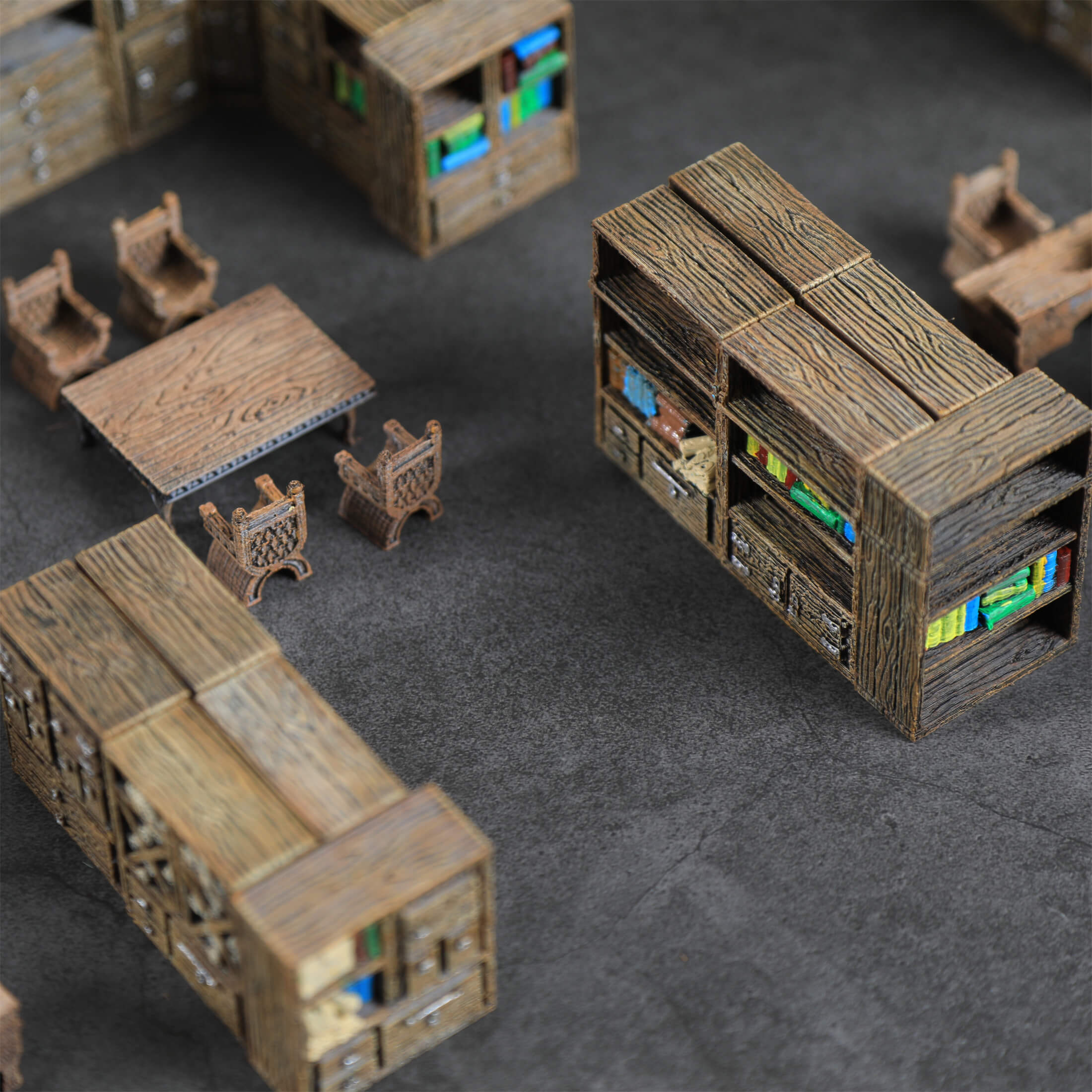 DnD Terrain Library For Wargaming Pathfinder D&D Tabletop Games