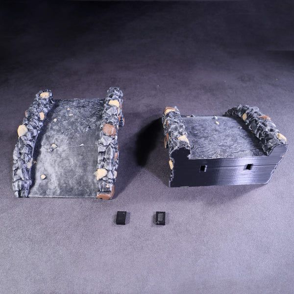 Bridge Set DnD Miniature Terrain for Dungeons and Dragons