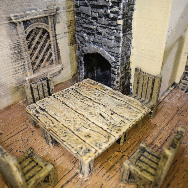 Blacksmith Tavern Miniature Terrain for Dungeons And Dragons, DND, Pathfinder, Tabletop Games, RPGs, Roll Playing Games Active