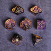 Amethyst Stone Dice for D&D