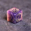 Amethyst Stone Dice for D&D