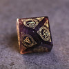 Amethyst Stone Dice for D&D