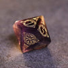 Amethyst Stone Dice for D&D