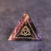 Amethyst Stone Dice for D&D