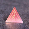 Pink Opalite Dice Set for Dice Games