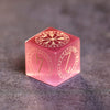 Pink Opalite Dice Set for Dice Games
